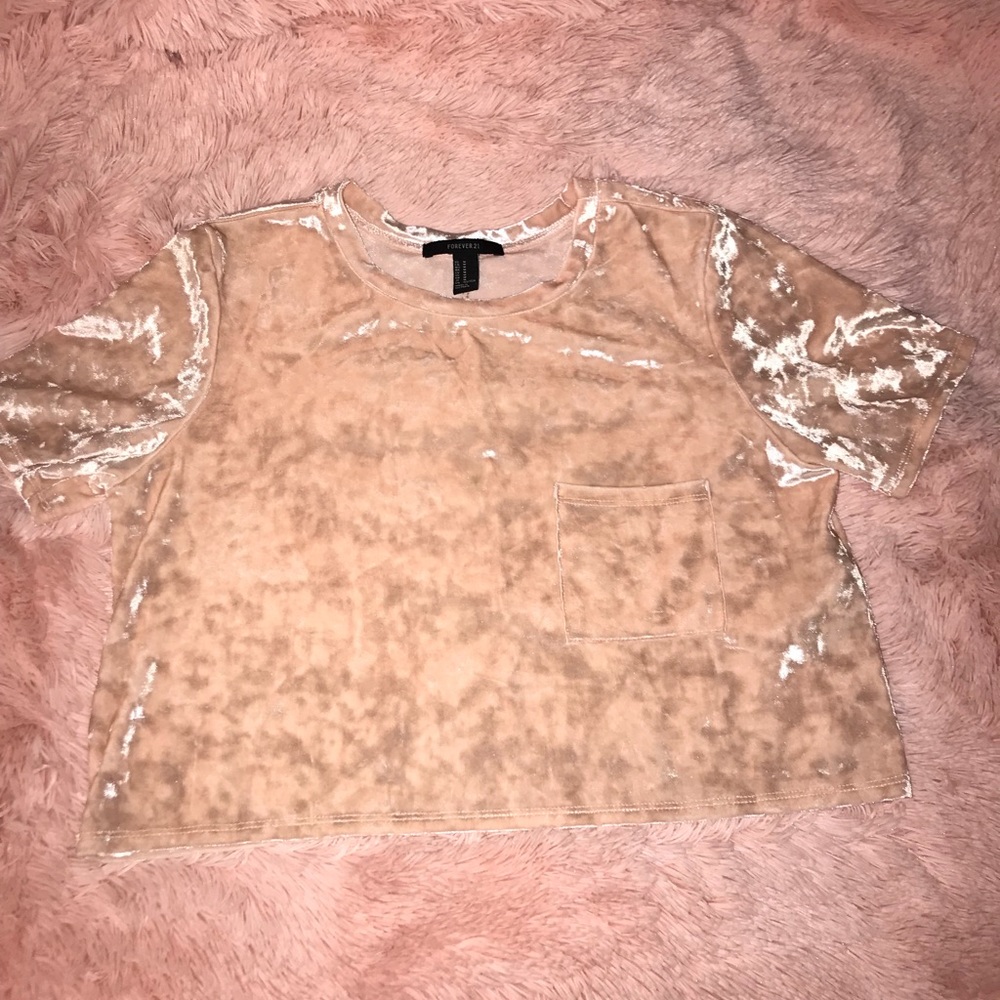 Pink valor crop top